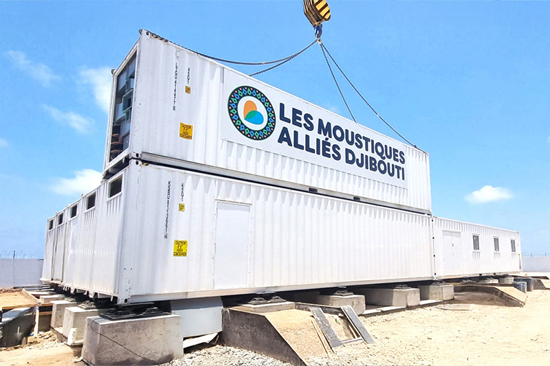 Guardtech supporting malaria fight in East Africa with portable 11-bay lab