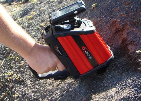 Hand held FTIR unearths the composition and origin of soils
