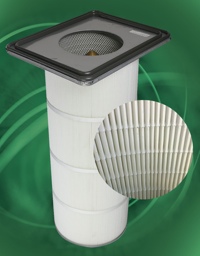 HemiPleat dust collector filter offers high moisture resistance and durability