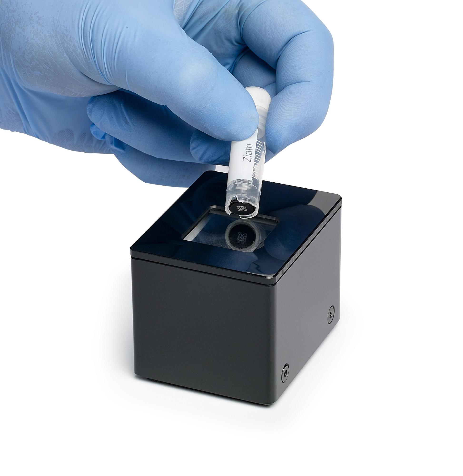 High resolution single tube reader