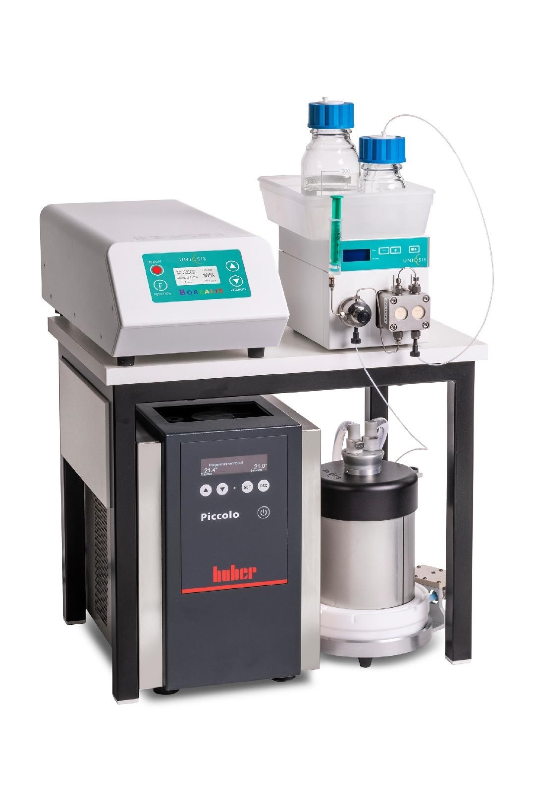 High yield photochemical flow synthesis