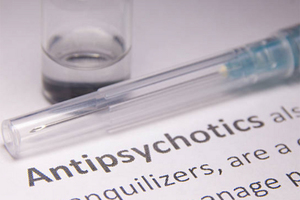 How do long-acting injectable antipsychotics work?