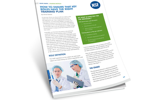 How to ensure key roles have the right training plan