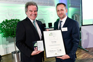 Huber awarded state environmental prize