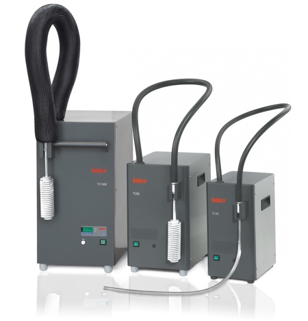 Immersion coolers for flexible cooling down to minus 100 degrees Centigrade