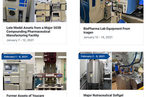 Industrial equipment auctions