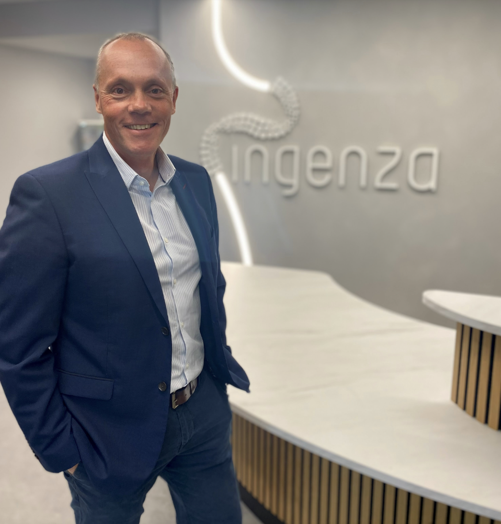 Nick Challoner, newly appointed CEO at Ingenza, will lead the company into its next phase of growth