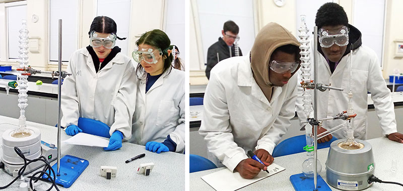 Innovative UK Sixth Form College breaks barriers between science in further education and in industry