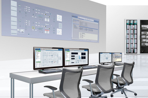 Input/output module integrated production control
