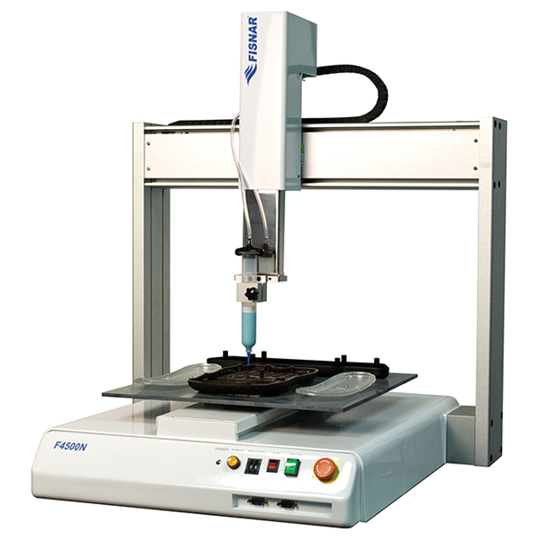 Intertronics launch F4500N large area benchtop dispensing robot