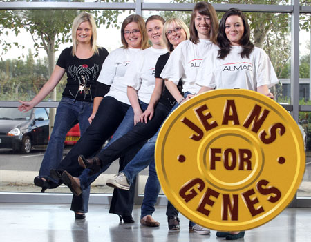 Jeans for Genes a good fit for Almac staff