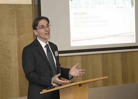 Johnson Matthey officially opens new Cambridge, UK, facility