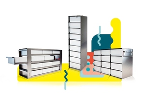 Keep cool: new Starlab freezer racking provides more order in the laboratory