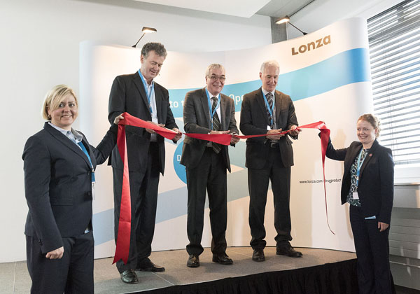 Lonza holds grand opening for state-of-the-art drug product services labs