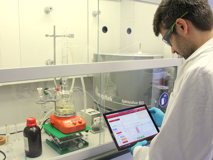 Magritek opens up benchtop NMR to new reaction monitoring applications