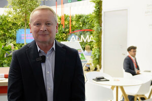 Manufacturing Chemist Stand Side with Almac Group