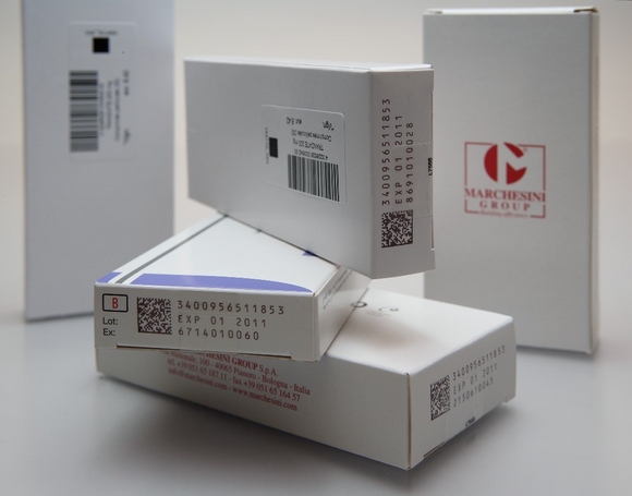 Marchesini adds track and trace to labelling machine