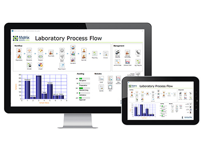 Matrix LIMS used by Liverpool GCPLab to track UK COVID-19 patient outcomes