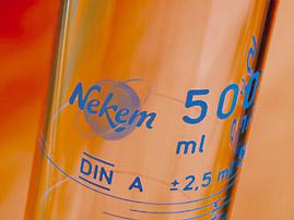 Measuring cylinders offer greater accuracy 