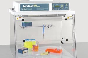 Microprocessor-controlled PCR workstations reduce risk of sample contamination 
