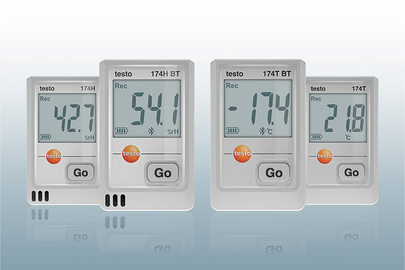 Mini-data loggers from Testo Saveris GmbH: Precise monitoring of temperature and humidity