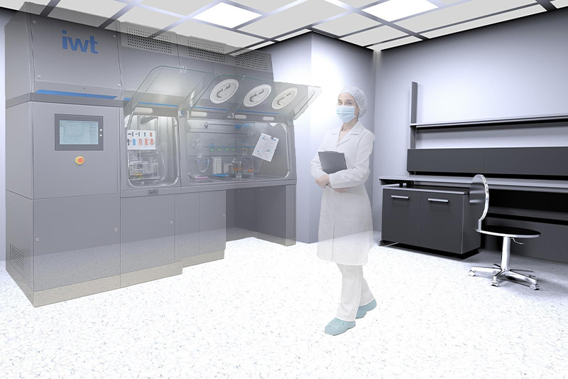 New 800 sqm microbiology quality laboratory at Aenova Latina site