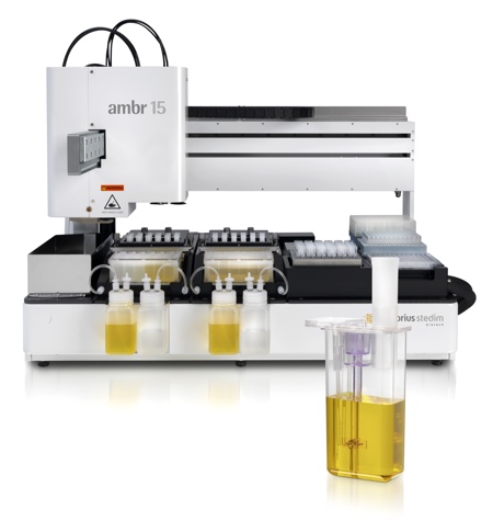 New ambr 15 micro bioreactor system provides enhanced microbial strain screening 