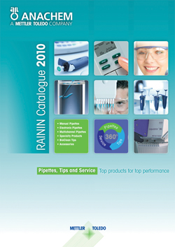 New Anachem RAININ 2010 catalogue now available
