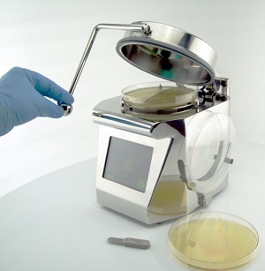 New continuous monitoring microbial air samplers