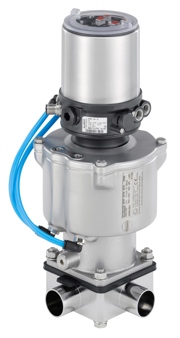 New intelligent valve from Burkert reduces pipework by switching multiple flows