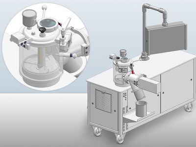 New laboratory mixer for foodstuffs and pharmaceutical industries 