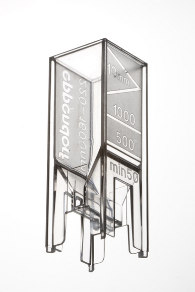 New-shape UVette - same Eppendorf premium performance