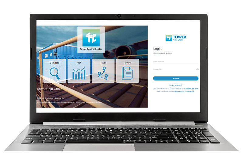 New Tower Control Center portal enhances customers' ability to plan and track pharmaceutical shipments