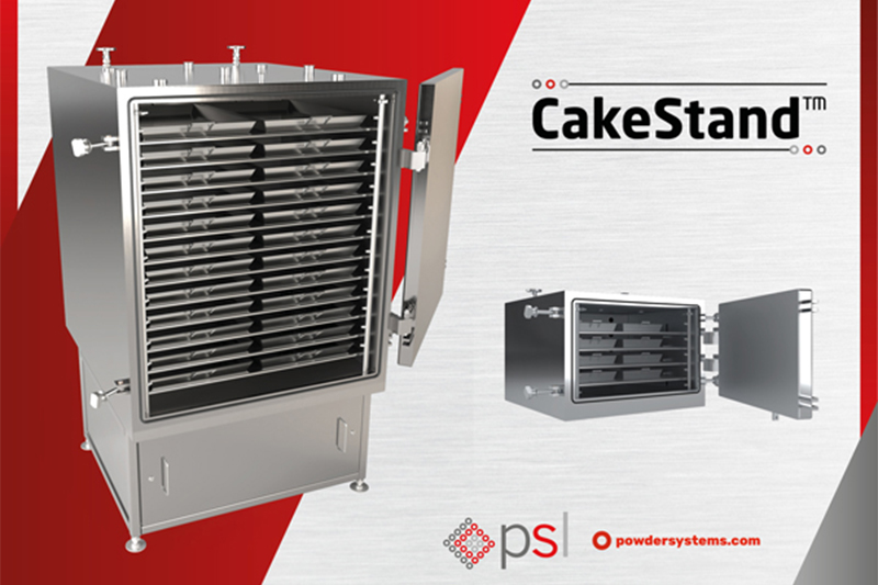 Next generation vacuum tray drying with CakeStand