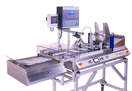 Offline systems can be fitted with either a thermal inkjet or a thermal transfer printer