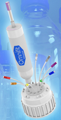 Omnifit bottle cap traps harmful vapours