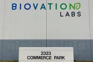 Opening of contract manufacturing provider Biovation Labs
