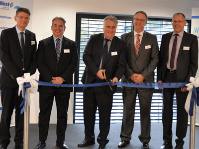 Opening of West’s expanded Kiefernweg Campus, Germany 