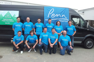 Penn Pharma employees aim to scale the heights