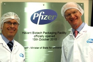 Pfizer invests £26.3m in UK biotech packaging facility