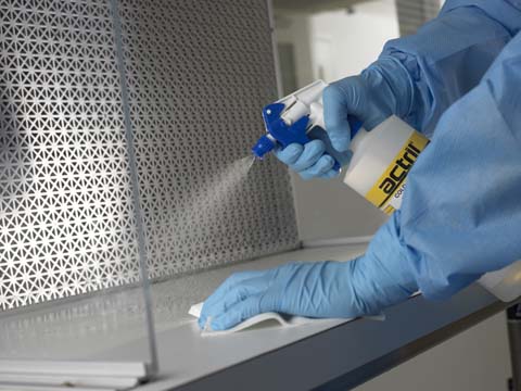 Pharmaceutical plant disinfection: the acid test