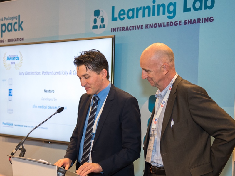 Pharmapack Europe award winners 2018
