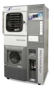 R&D freeze dryers are available in benchtop models and floor-standing models