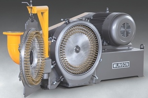Pin mill controls particle sizes