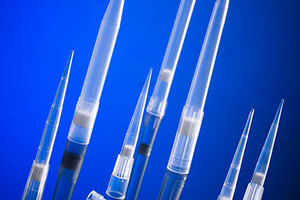 Pipette tips demonstrate high bacterial filtration efficiency