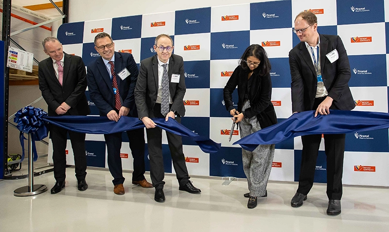 Ceremonial Ribbon Cutting, Piramal Pharma Solutions Grangemouth, Scotland Site Expansion