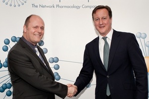 PM David Cameron opens e-Therapeutics’ drug discovery centre