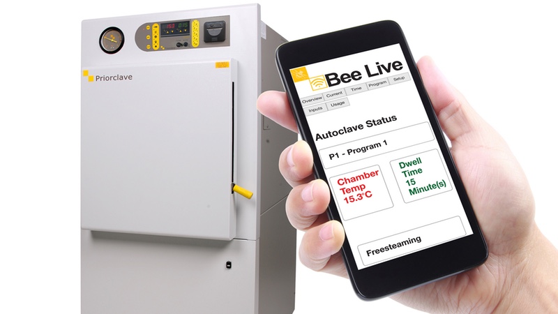 Priorclave launches Wi-Fi autoclaves