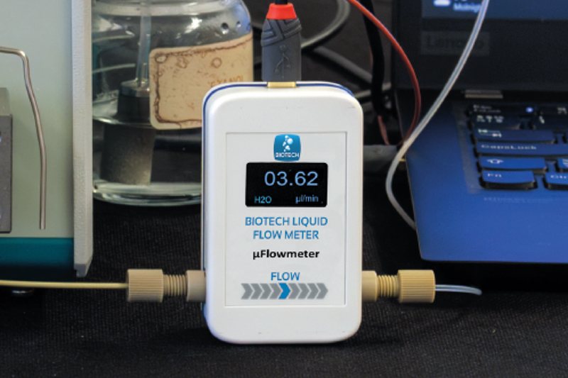 Realtime flowmeters provide full software connectivity to HPLC data system