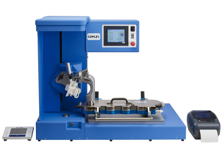 Figure 3: Using the Vertus Plus automated shake, fire and flow control system minimises the variability associated with spray actuation while, at the same time, boosting productivity and reducing the health and safety risks associated with testing